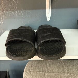 Nike Black Slide Sandals